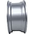 ALY63152U20N Aluminum Silver Wheel, 17 in. X 7.5 in., 5 x 4.5 in. Bolt Pattern