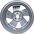 ALY63152U20N Aluminum Silver Wheel, 17 in. X 7.5 in., 5 x 4.5 in. Bolt Pattern