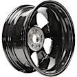 ALY64110U45N Aluminum Painted Black Wheel, 17 in. X 7.5 in., 5 x 4.5 in. Bolt Pattern