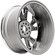 ALY64113U45N Aluminum Painted Black Wheel, 18 in. X 8 in., 5 x 4.5 in. Bolt Pattern