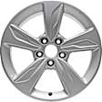 ALY64119U20N Aluminum Silver Wheel, 18 in. X 7.5 in., 5 x 120 mm Bolt Pattern