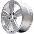 ALY64119U20N Aluminum Silver Wheel, 18 in. X 7.5 in., 5 x 120 mm Bolt Pattern
