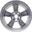 ALY64119U20N Aluminum Silver Wheel, 18 in. X 7.5 in., 5 x 120 mm Bolt Pattern