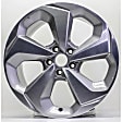 ALY64126U35N Aluminum Gray Wheel, 19 in. X 8.5 in., 5 x 4.5 in. Bolt Pattern