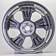 ALY64126U35N Aluminum Gray Wheel, 19 in. X 8.5 in., 5 x 4.5 in. Bolt Pattern