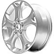 ALY64913U20N Aluminum Silver Wheel, 17 in. X 6.5 in., 5 x 114 mm Bolt Pattern
