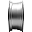 ALY64913U20N Aluminum Silver Wheel, 17 in. X 6.5 in., 5 x 114 mm Bolt Pattern