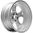 ALY64913U20N Aluminum Silver Wheel, 17 in. X 6.5 in., 5 x 114 mm Bolt Pattern