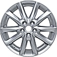 2018 Mazda 3 - Aluminum Silver Wheel, 18 in. x 7 in., 5 x 4.5 in. Bolt Pattern