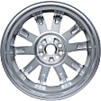 2018 Mazda 3 - Aluminum Silver Wheel, 18 in. x 7 in., 5 x 4.5 in. Bolt Pattern