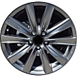 ALY64980U35N Aluminum Gray Wheel, 19 in. X 7.5 in., 5 x 4.5 in. Bolt Pattern