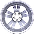 ALY65524U20N Aluminum Silver Wheel, 17 in. X 7.5 in., 5 x 112 mm Bolt Pattern