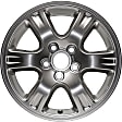 ALY69397U78N Aluminum Silver Wheel, 16 in. X 6.5 in., 5 x 4.5 in. Bolt Pattern