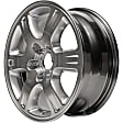 ALY69397U78N Aluminum Silver Wheel, 16 in. X 6.5 in., 5 x 4.5 in. Bolt Pattern