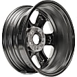 ALY69397U78N Aluminum Silver Wheel, 16 in. X 6.5 in., 5 x 4.5 in. Bolt Pattern
