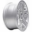 ALY69440U20N Aluminum Silver Wheel, 17 in. X 7.5 in., 6 x 5.5 in. Bolt Pattern