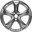 ALY69558U78N Aluminum Silver Wheel, 20 in. X 7.5 in., 5 x 4.5 in. Bolt Pattern