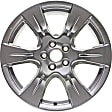 ALY69582A78N Aluminum Silver Wheel, 19 in. X 7 in., 5 x 4.5 in. Bolt Pattern