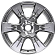 ALY69582A78N Aluminum Silver Wheel, 19 in. X 7 in., 5 x 4.5 in. Bolt Pattern