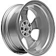 ALY69605U35N Aluminum Charcoal Wheel, 18 in. X 7.5 in., 5 x 4.5 in. Bolt Pattern