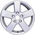 ALY69872U10N Aluminum Silver Wheel, 16 in. X 6.5 in., 5 x 112 mm Bolt Pattern