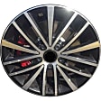 ALY69910U45N Aluminum Painted Black Wheel, 17 in. X 7 in., 5 x 112 mm Bolt Pattern