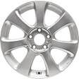 ALY70807U20N Aluminum Silver Wheel, 17 in. X 7 in., 5 x 115 mm Bolt Pattern