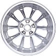 ALY74735U20N Aluminum Silver Wheel, 17 in. X 7 in., 5 x 115 mm Bolt Pattern
