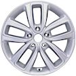ALY74761U20N Aluminum Silver Wheel, 17 in. X 6.5 in., 5 x 4.5 in. Bolt Pattern