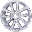 ALY74761U20N Aluminum Silver Wheel, 17 in. X 6.5 in., 5 x 4.5 in. Bolt Pattern