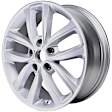 ALY74761U20N Aluminum Silver Wheel, 17 in. X 6.5 in., 5 x 4.5 in. Bolt Pattern
