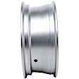 ALY74761U20N Aluminum Silver Wheel, 17 in. X 6.5 in., 5 x 4.5 in. Bolt Pattern