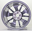 ALY75199U35N Aluminum Gray Wheel, 17 in. X 7 in., 5 x 114 mm Bolt Pattern