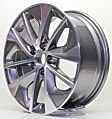 ALY75199U35N Aluminum Gray Wheel, 17 in. X 7 in., 5 x 114 mm Bolt Pattern
