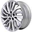 ALY75207U10N Aluminum Silver Wheel, 16 in. X 6.5 in., 5 x 100 mm Bolt Pattern