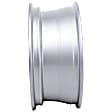 ALY75207U10N Aluminum Silver Wheel, 16 in. X 6.5 in., 5 x 100 mm Bolt Pattern