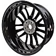 ALY75222U45N Aluminum Painted Black Wheel, 19 in. X 8 in., 5 x 4.5 in. Bolt Pattern