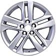 ALY75235U20N Aluminum Silver Wheel, 16 in. X 7 in., 5 x 100 mm Bolt Pattern