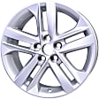 ALY75235U20N Aluminum Silver Wheel, 16 in. X 7 in., 5 x 100 mm Bolt Pattern