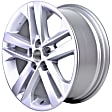 ALY75235U20N Aluminum Silver Wheel, 16 in. X 7 in., 5 x 100 mm Bolt Pattern