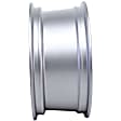 ALY75235U20N Aluminum Silver Wheel, 16 in. X 7 in., 5 x 100 mm Bolt Pattern