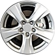 ALY75240U20N Aluminum Silver Wheel - 17 in. X 7 in., 5 x 4.5 in. Bolt Pattern