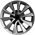 ALY96231U20N Aluminum Silver Wheel, 19 in. X 8.5 in., 5 x 4.5 in. Bolt Pattern