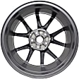 ALY96276U35N Aluminum Gray Wheel, 18 in. X 8.5 in., 5 x 4.5 in. Bolt Pattern