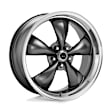 AR105M7965A Aluminum Gray Wheel, 17 in. X 9 in., 5 x 4.5 in. Bolt Pattern