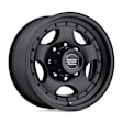 AR235773B Aluminum Black Wheel, 15 in. X 7 in., 5 x 5 Bolt Pattern
