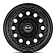 AR626782B Aluminum Black Wheel, 16 in. X 7 in., 8 x 6.5 in. Bolt Pattern