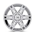 2008 Kia Sedona - Aluminum Chrome Wheel, 18 in. x 8.5 in., 6 x 5.5 Bolt Pattern
