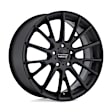 AR90467012740 Aluminum Black Wheel, 16 in. X 7 in., 5 x 4.5 in. Bolt Pattern