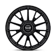AR90467012740 Aluminum Black Wheel, 16 in. X 7 in., 5 x 4.5 in. Bolt Pattern